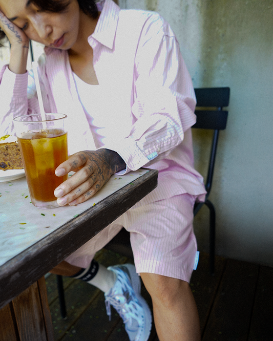 【再入荷!】BROAD STRIPE SHORTS