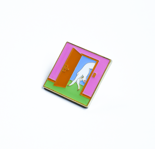 FUCCI 'WALK ON BY' PIN