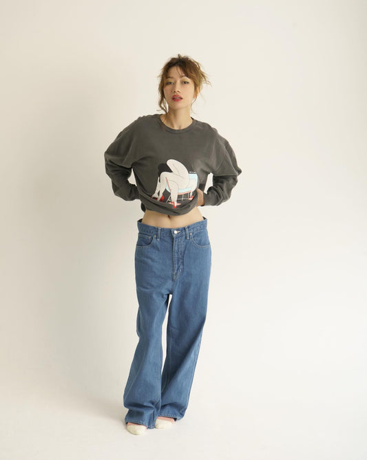 【再入荷!】WIDE DENIM 5 POCKET PANTS