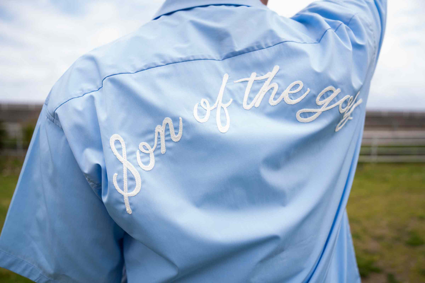 EMBROIDERY OPEN COLLAR SHIRTS