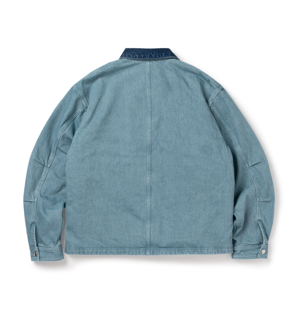 WASHED DENIM WORK JACKET