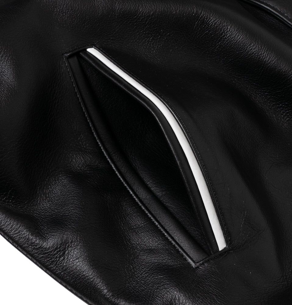 COW LEATHER AWARD JACKET