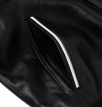 COW LEATHER AWARD JACKET