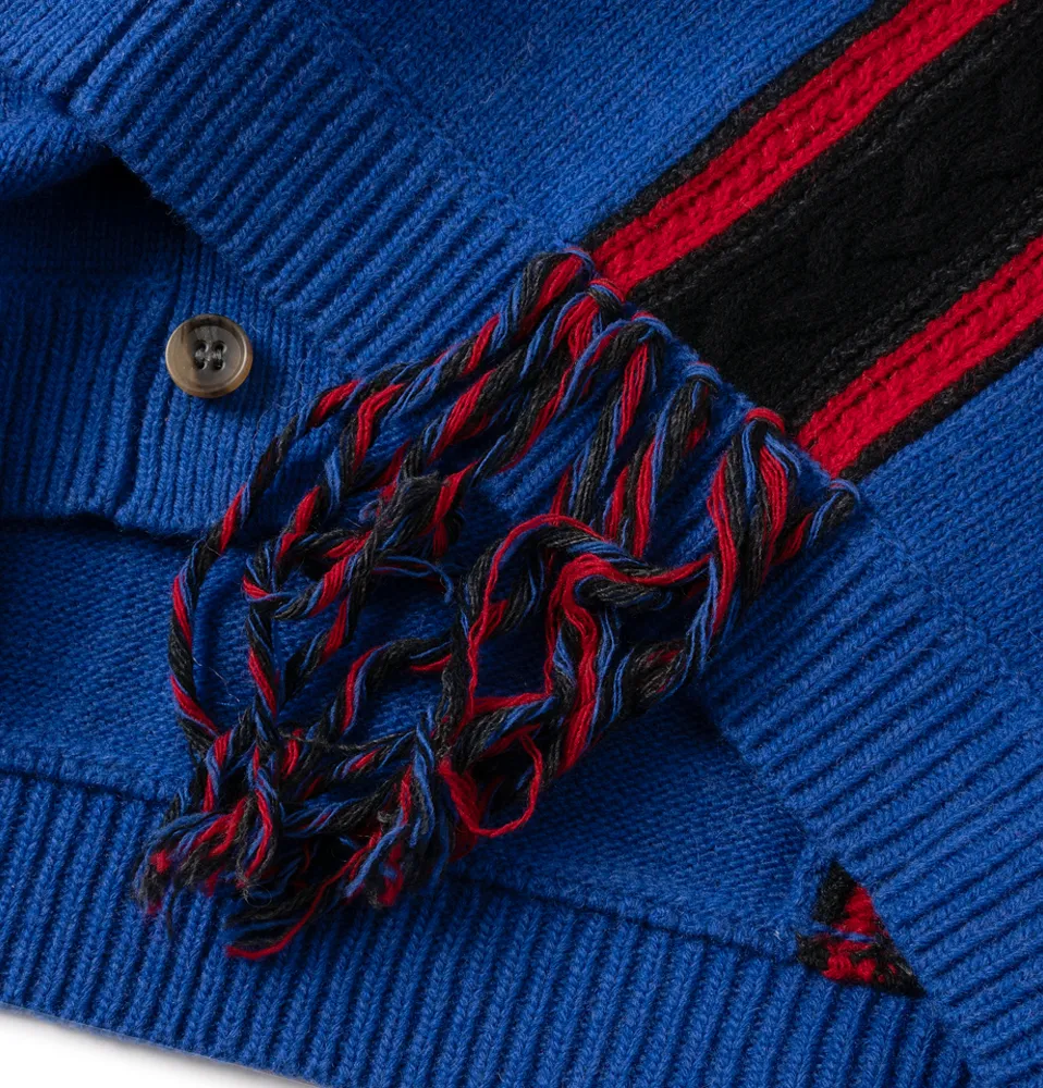 FRINGE KNIT CARDIGAN