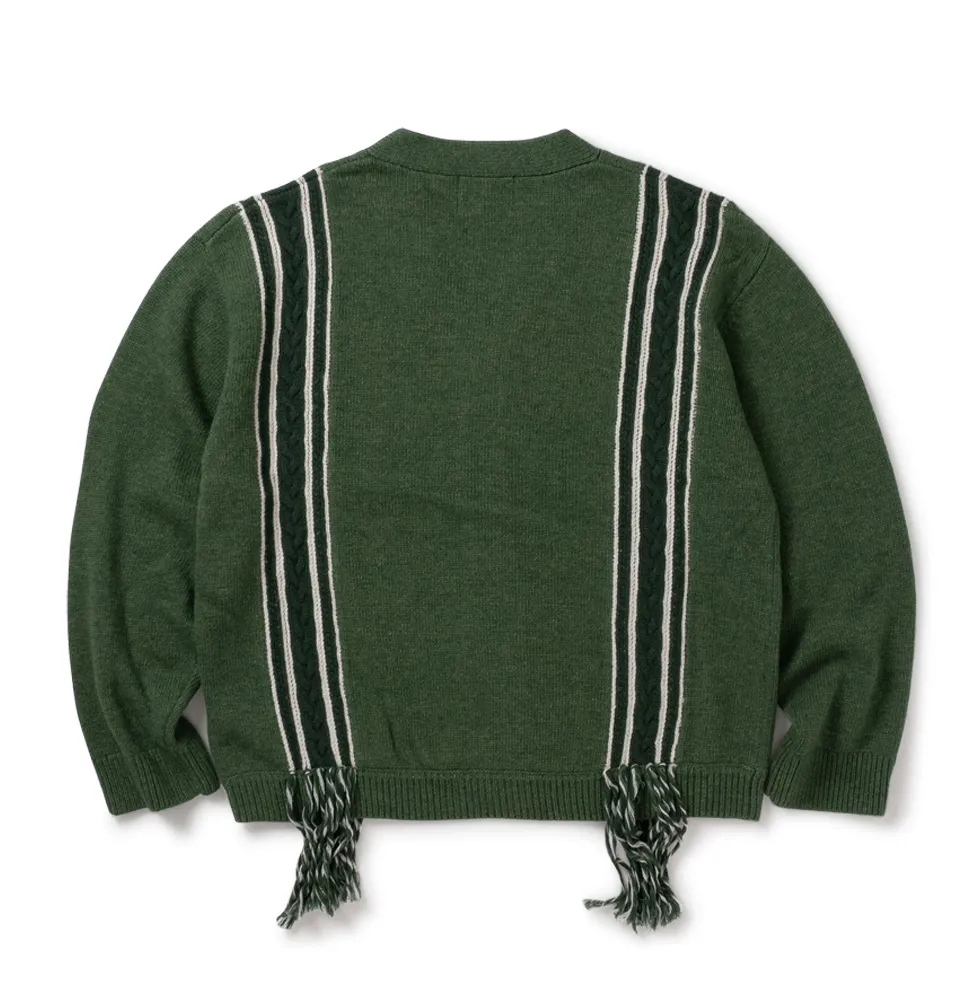 FRINGE KNIT CARDIGAN