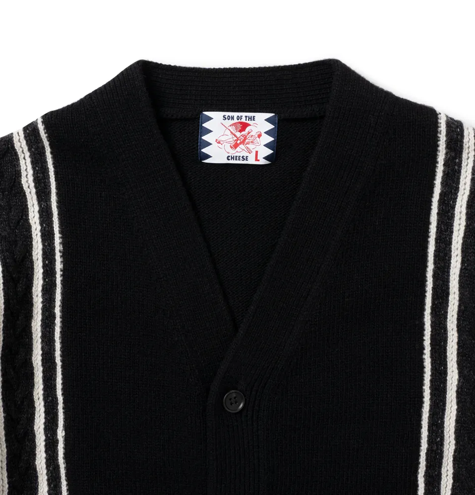 FRINGE KNIT CARDIGAN