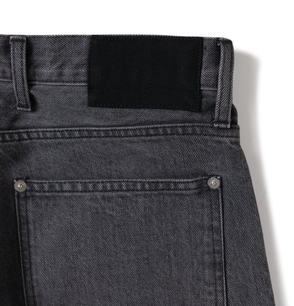 WASHED DENIM 5 POCKET PANTS