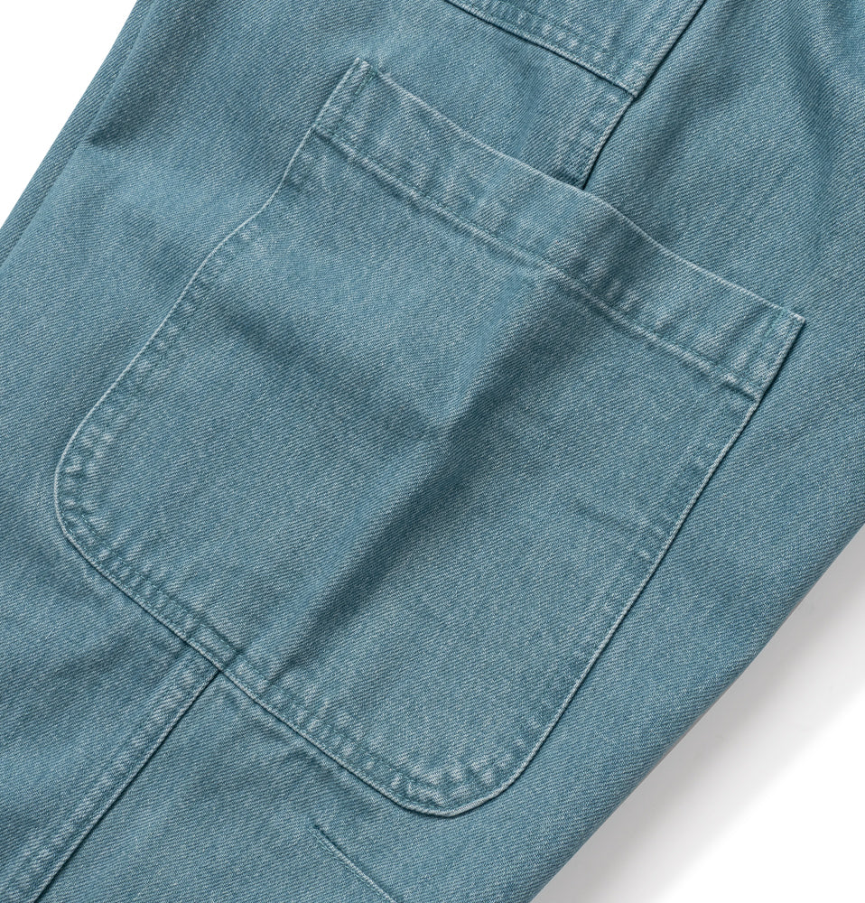 WASHED DENIM 6 POCKET WORK PANTS