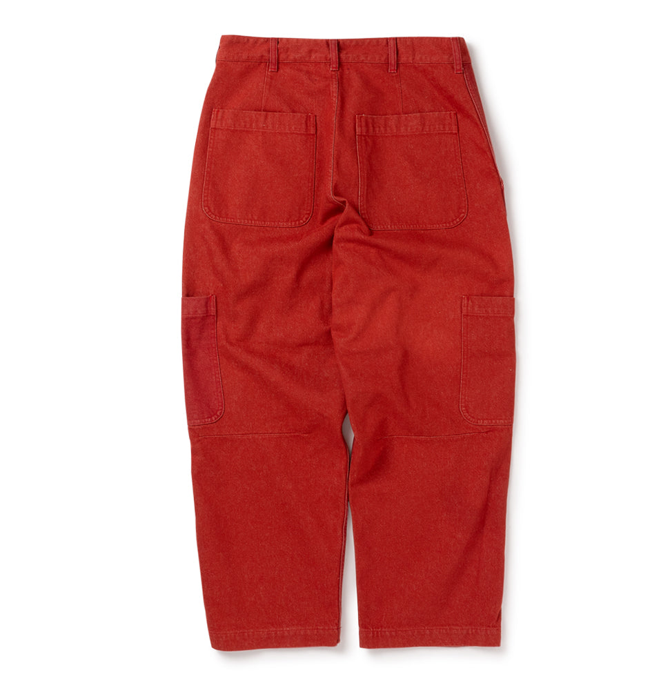 WASHED DENIM 6 POCKET WORK PANTS