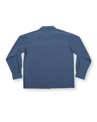 RAYON OPEN COLLAR SHIRT