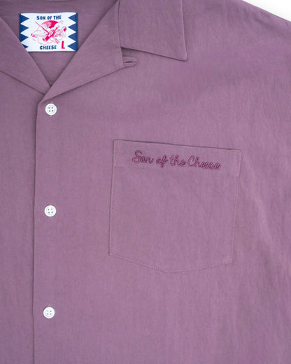 RAYON OPEN COLLAR SHIRT