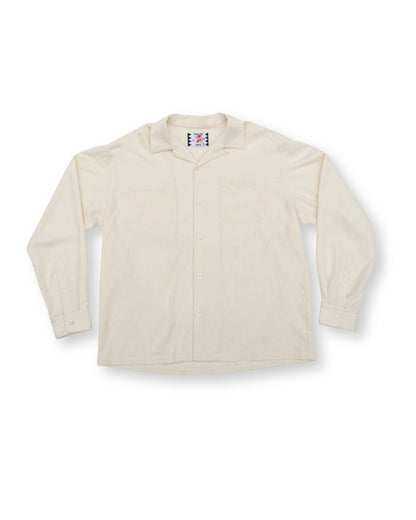 RAYON OPEN COLLAR SHIRT