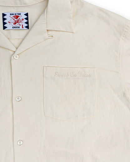 RAYON OPEN COLLAR SHIRT