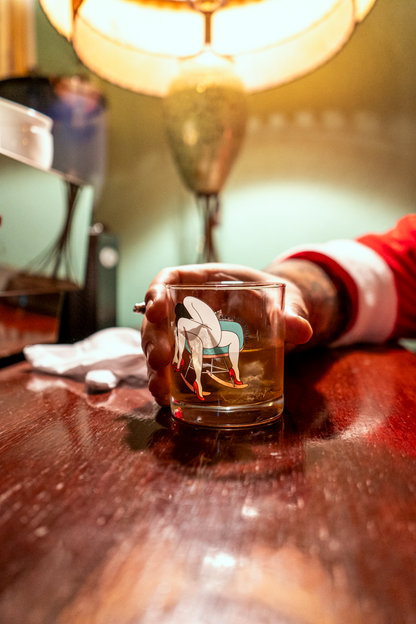 FUCCI ON THE  ROCKS GLASS