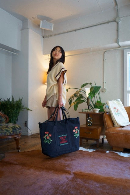 Cross Stitch Canvas Bag