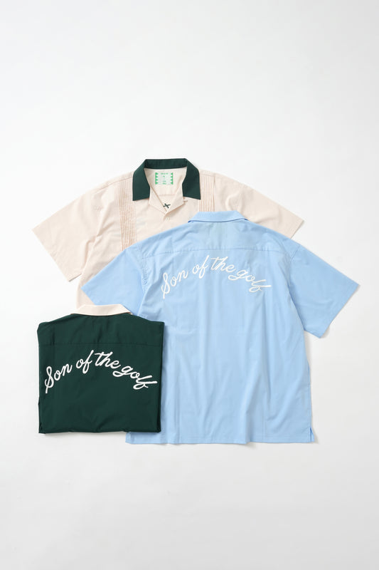 EMBROIDERY OPEN COLLAR SHIRTS