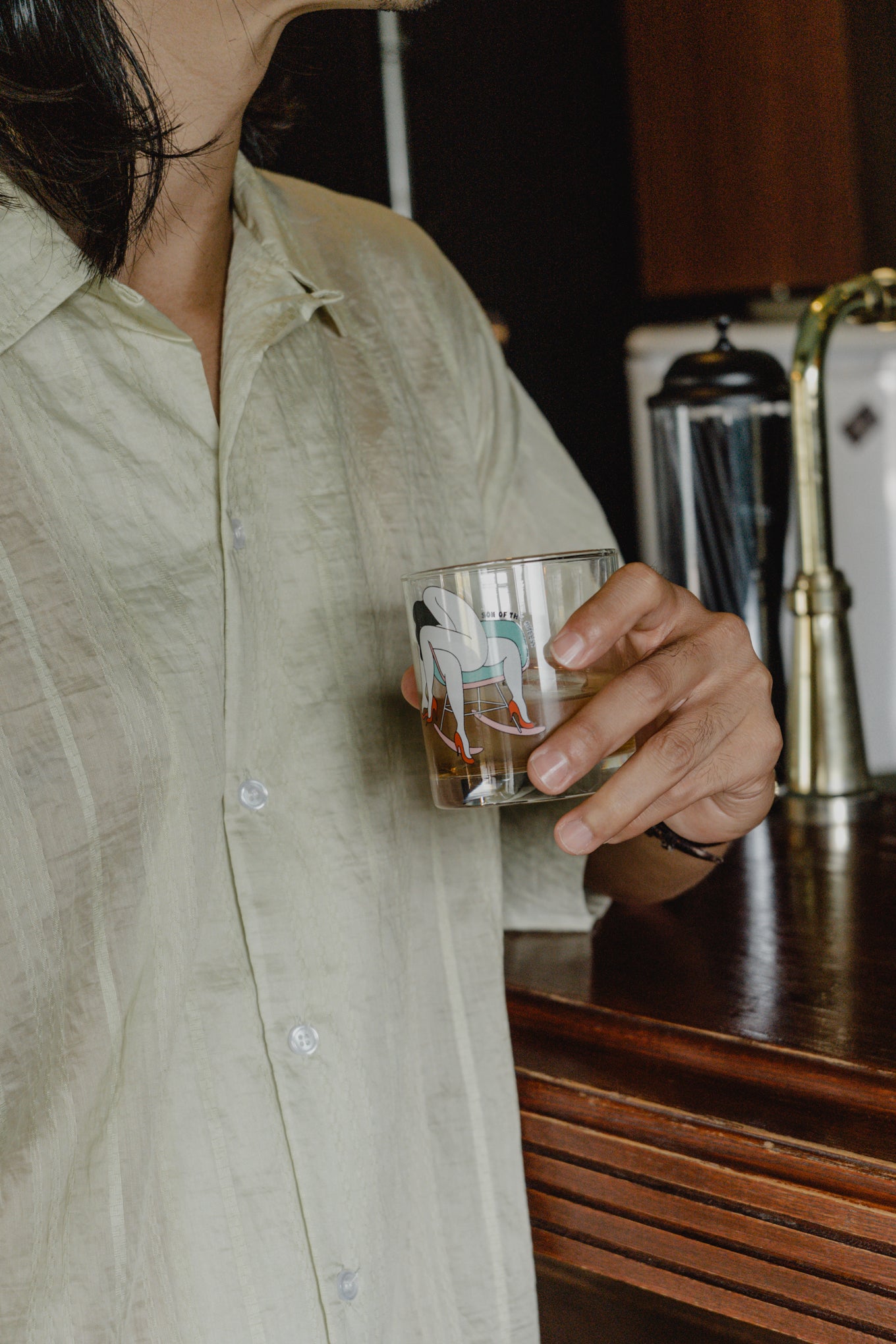 FUCCI ON THE  ROCKS GLASS