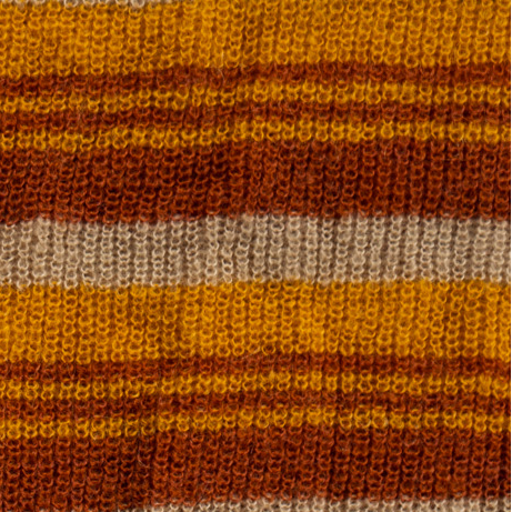 FALLING STRIPE POLO KNIT