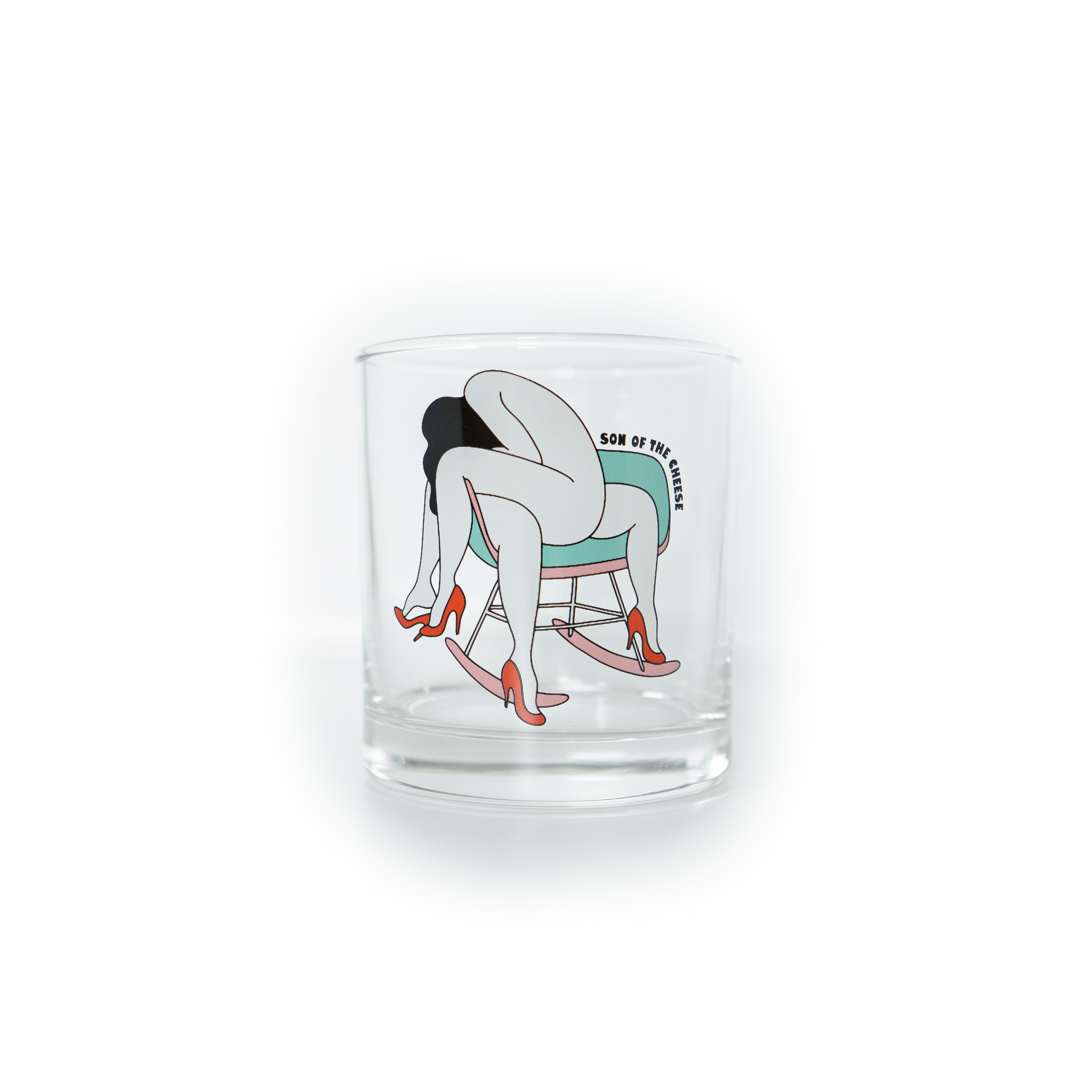 FUCCI ON THE  ROCKS GLASS
