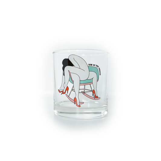 FUCCI ON THE  ROCKS GLASS