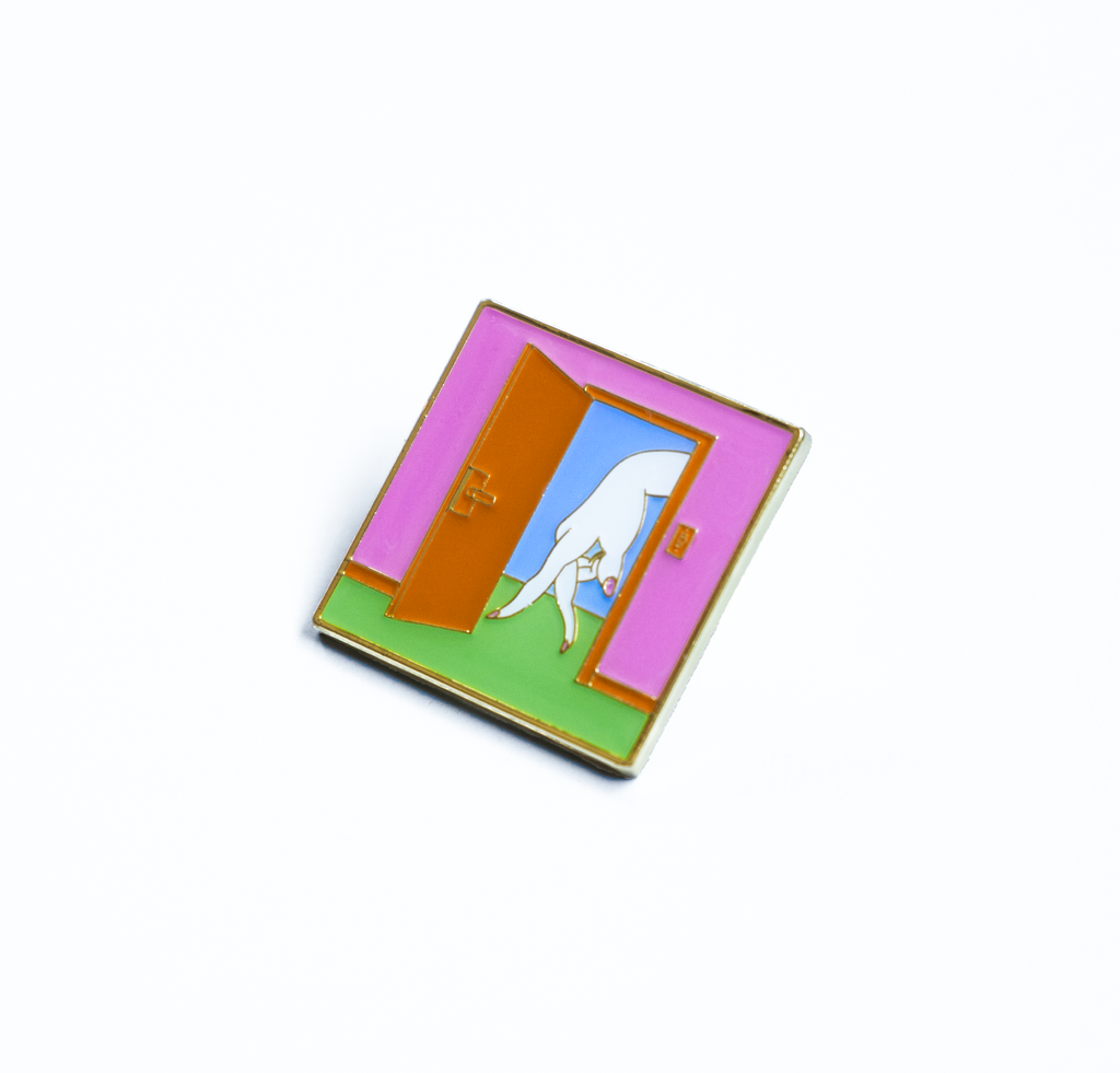 FUCCI 'WALK ON BY' PIN