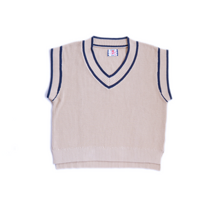 BEIGE/NAVY