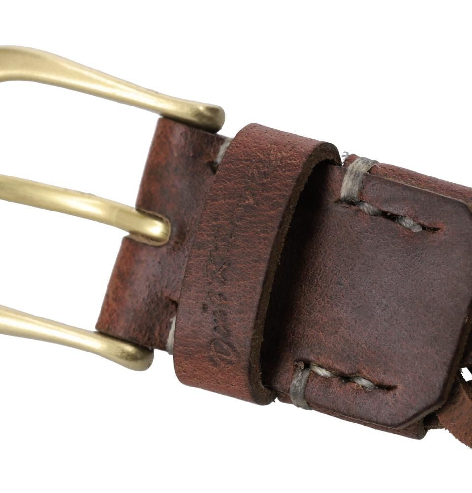 "Don't Kill My Vibe" Leather Mesh Belt