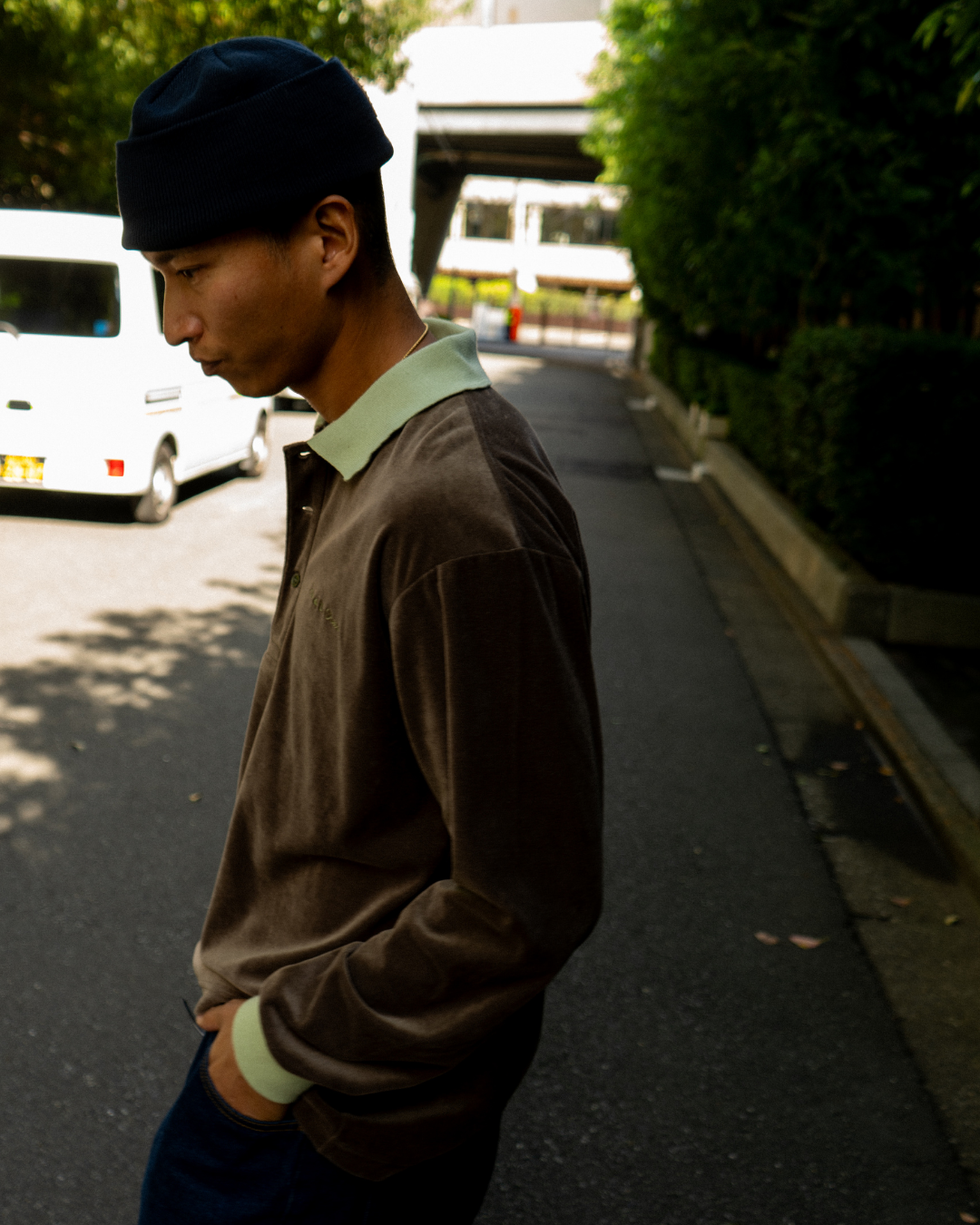 VELOUR POLO – Son of the Cheese VELOUR POLO – Son of the Cheese