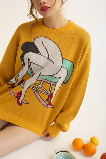FUCCI 'LEAVE ME ALONE' KNIT