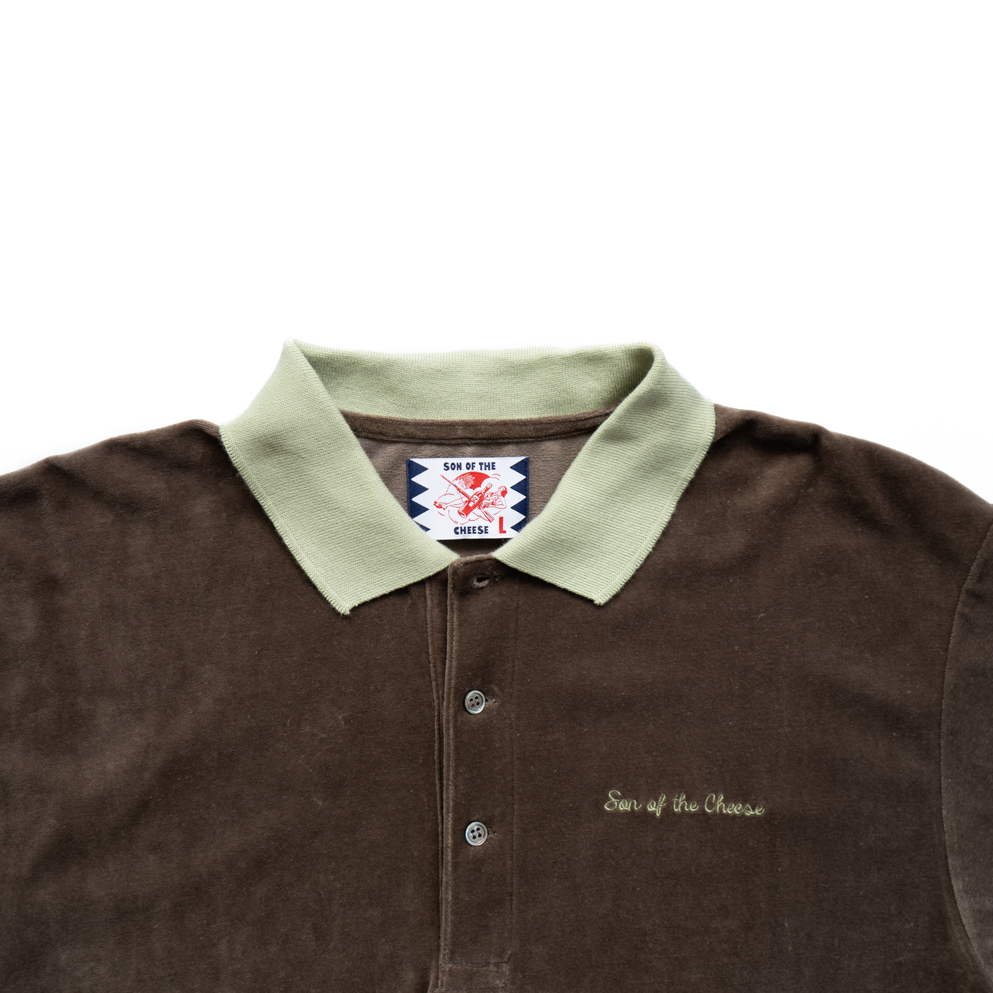 VELOUR POLO – Son of the Cheese VELOUR POLO – Son of the Cheese