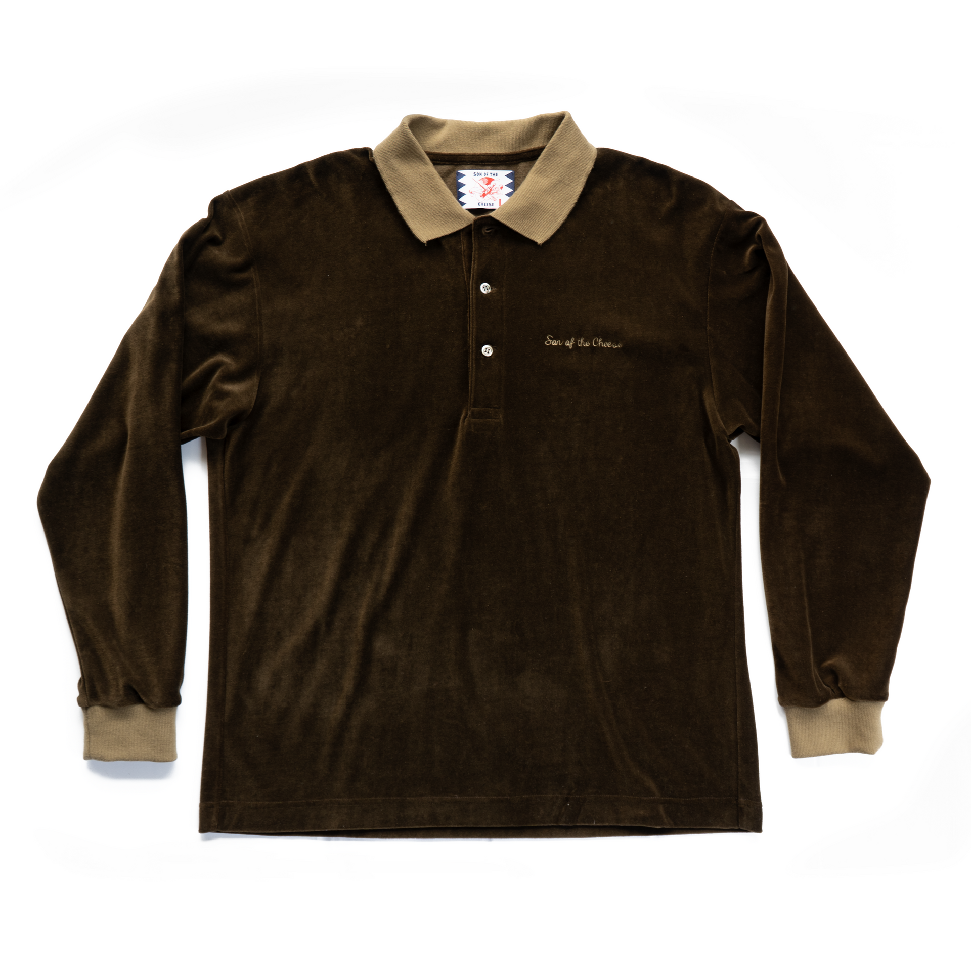 VELOUR POLO – Son of the Cheese VELOUR POLO – Son of the Cheese
