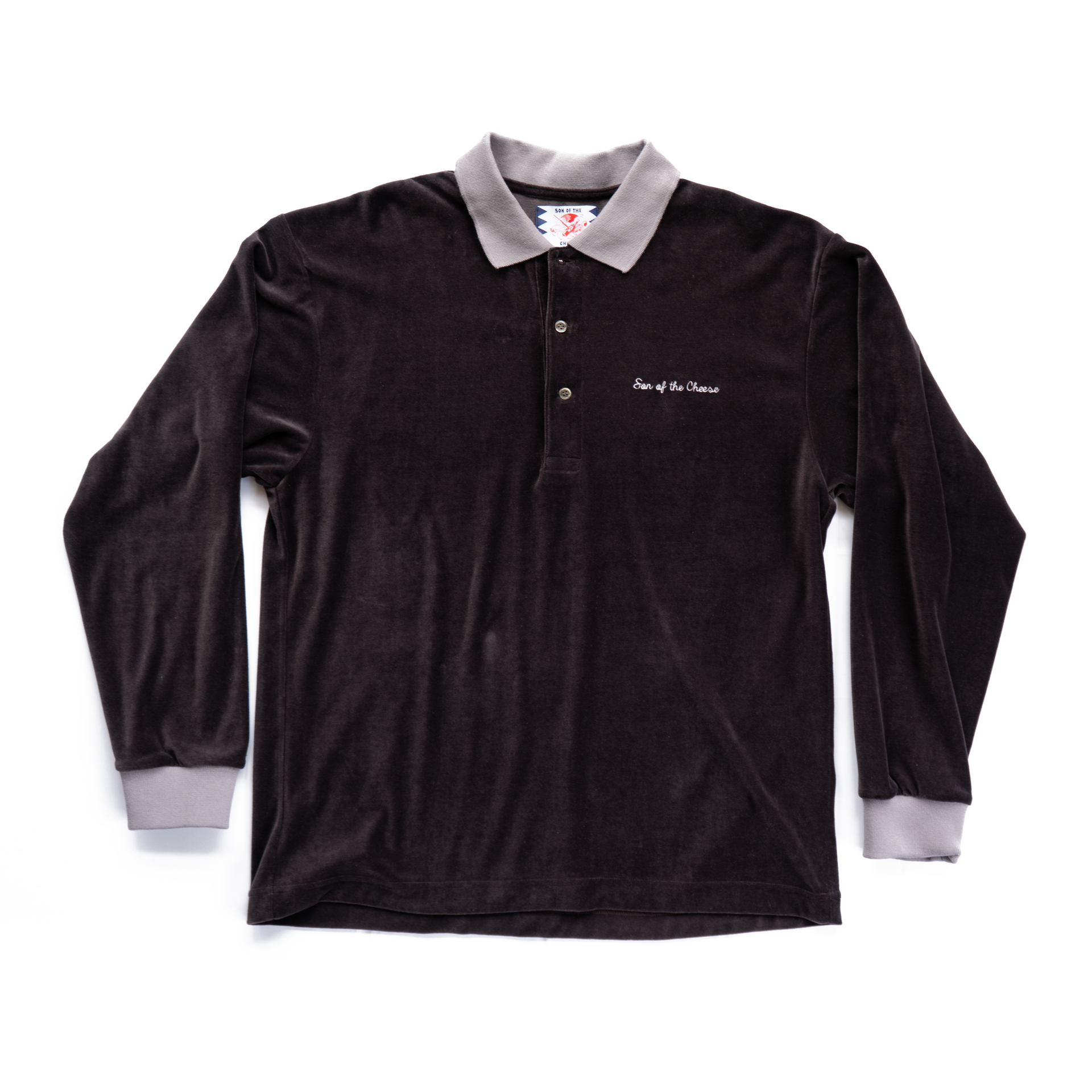トップス Son of the Cheese VELOUR POLO VELOUR POLO – Son of the Cheese