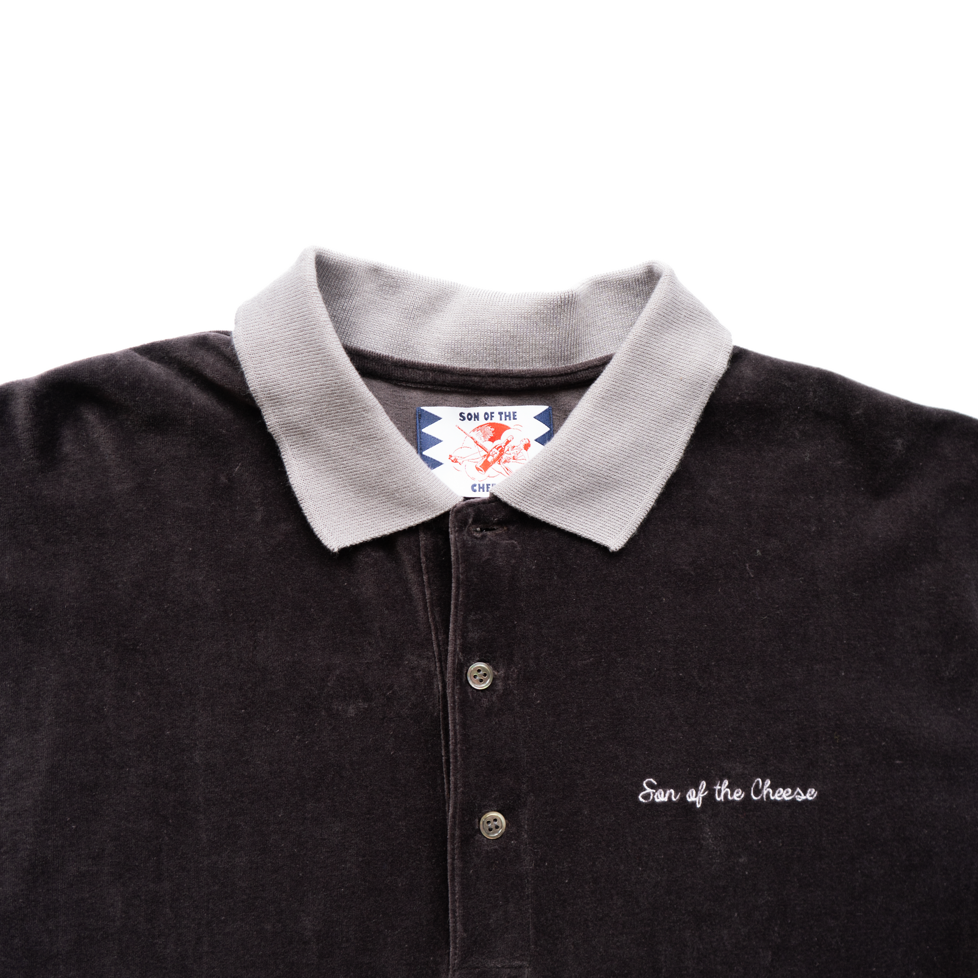 VELOUR POLO – Son of the Cheese VELOUR POLO – Son of the Cheese