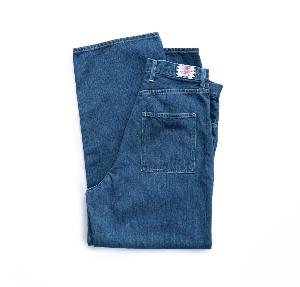 【再入荷！】WIDE DENIM 5 POCKET PANTS