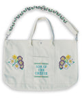 Flower Cross Stitch Bag
