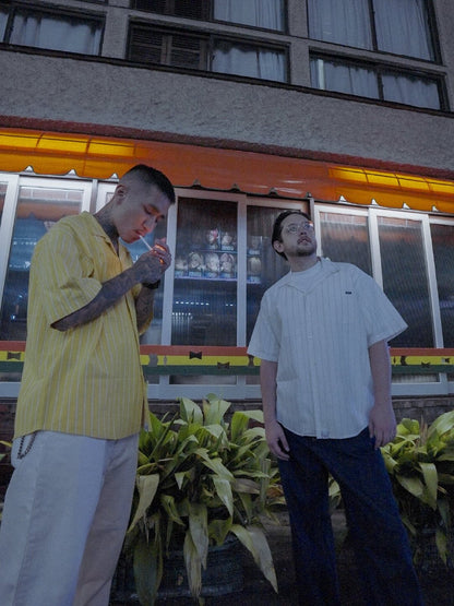 WHITE DENIM 5 POCKET PANTS