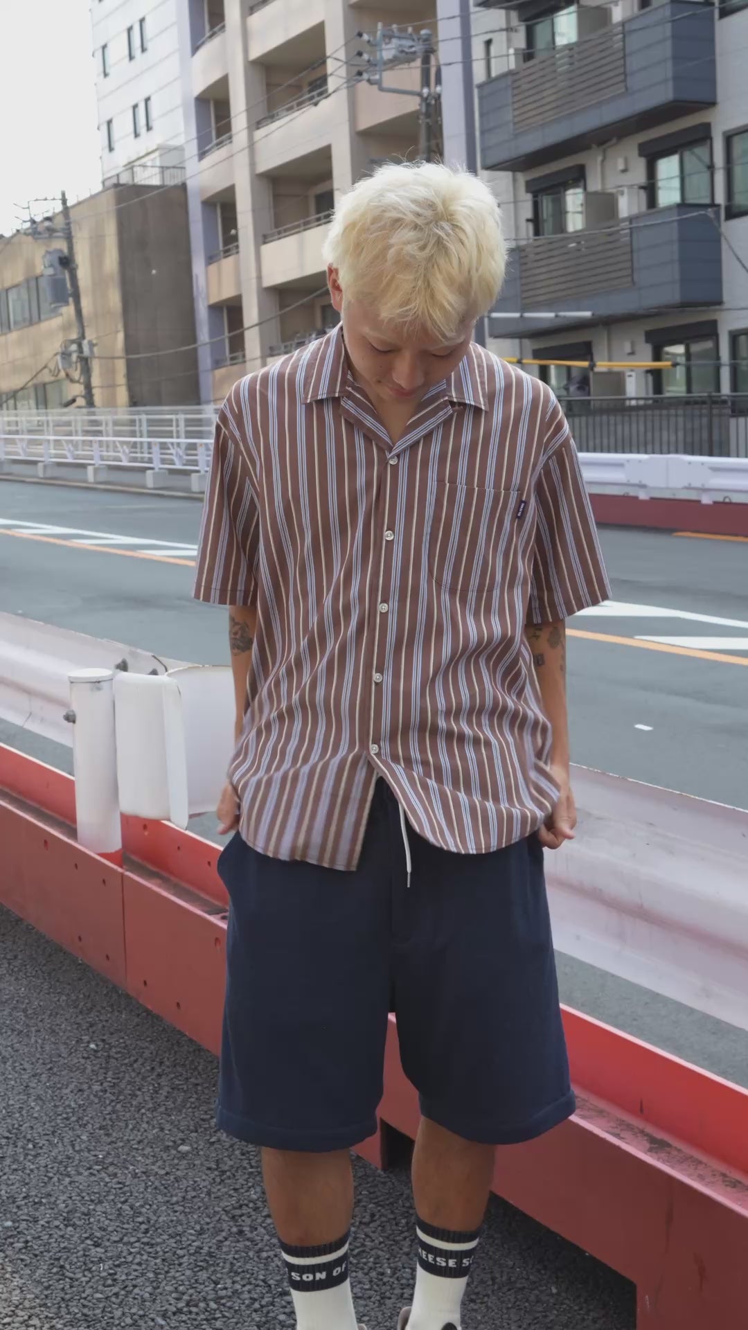 CHEESECAKE STRIPE SHIRT